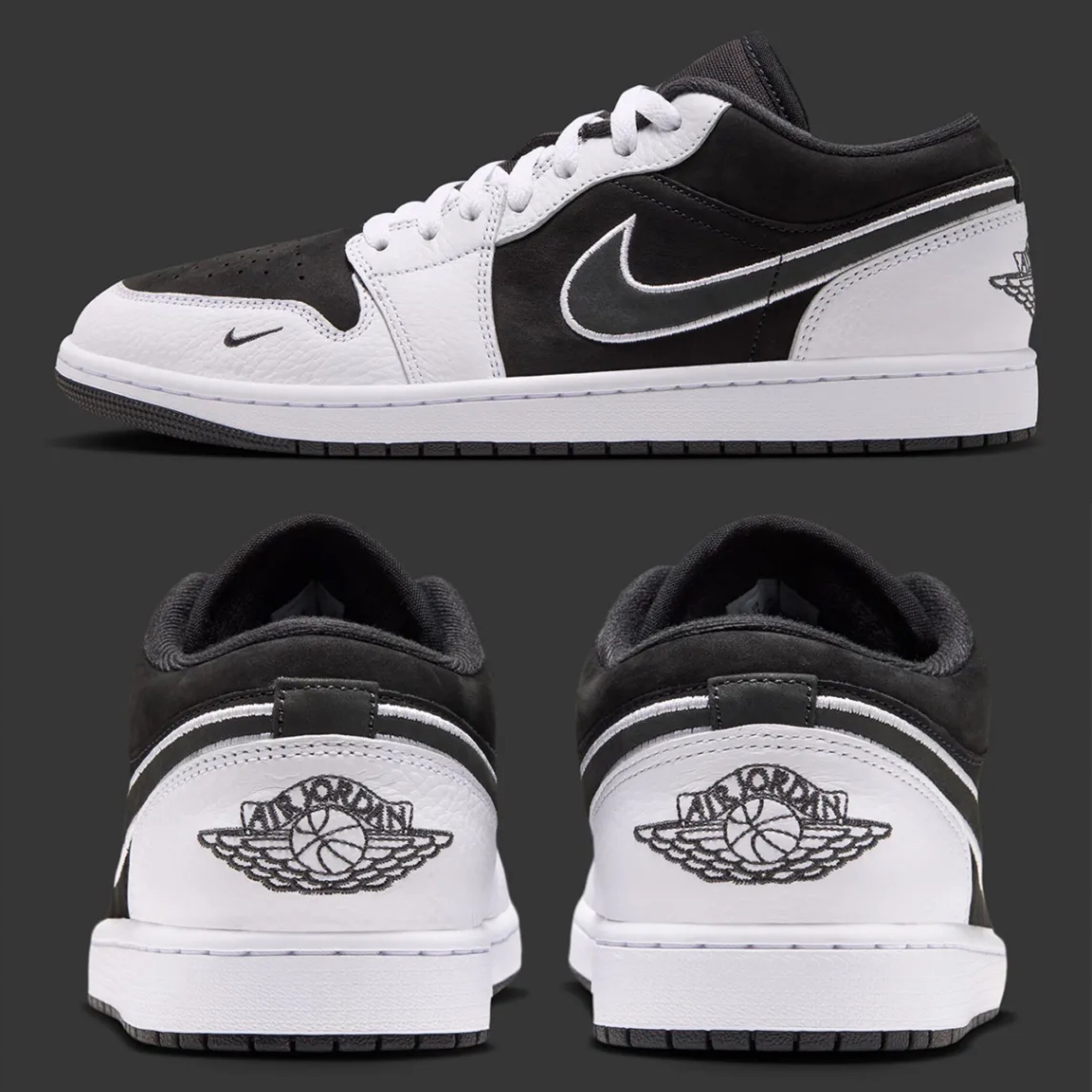 (預訂) Nike Air Jordan 1 Low - White Black