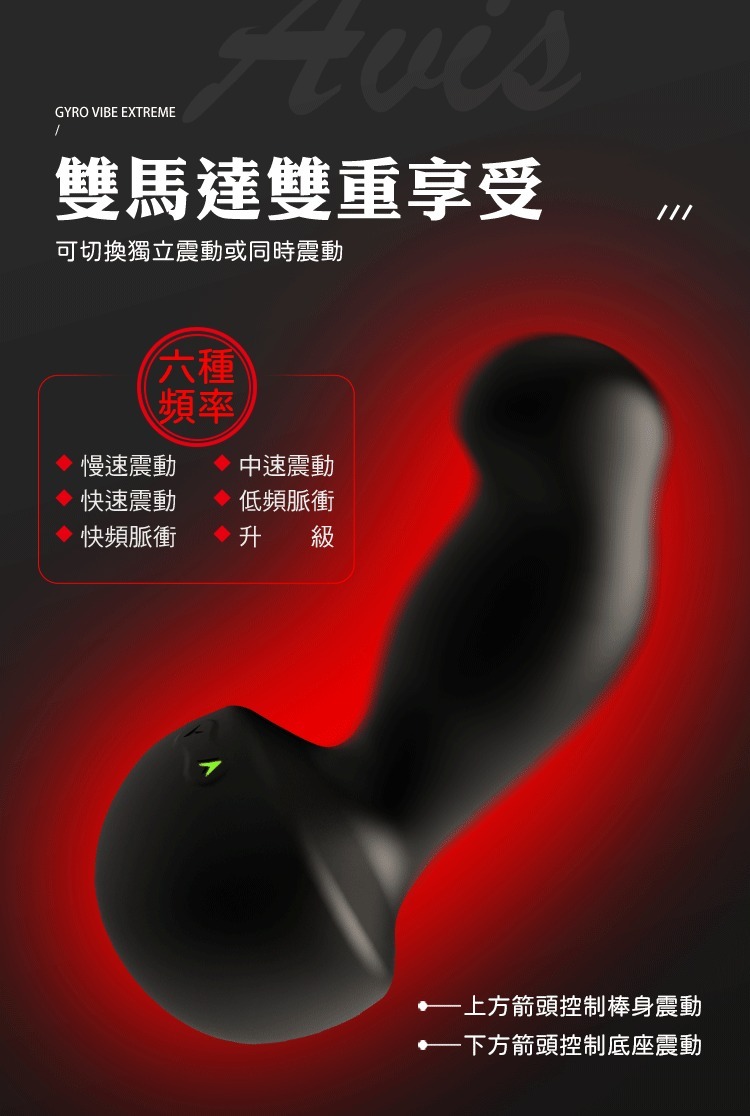 NEXUS GYRO VIBE 陀螺前列腺按摩器 加粗款 前列腺刺激