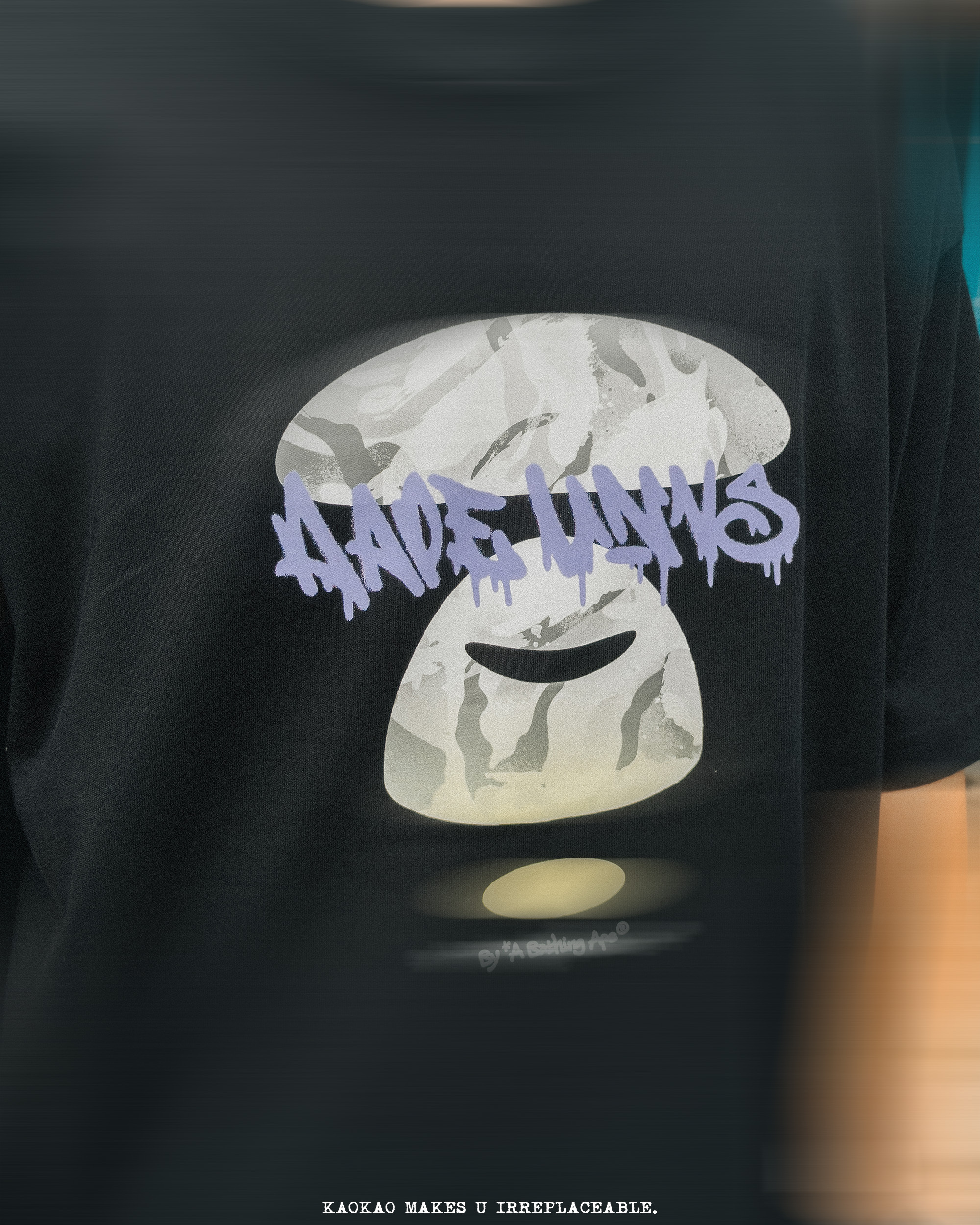 AAPE UNVS 「猿人漸層」 短袖 Tee AAPE10