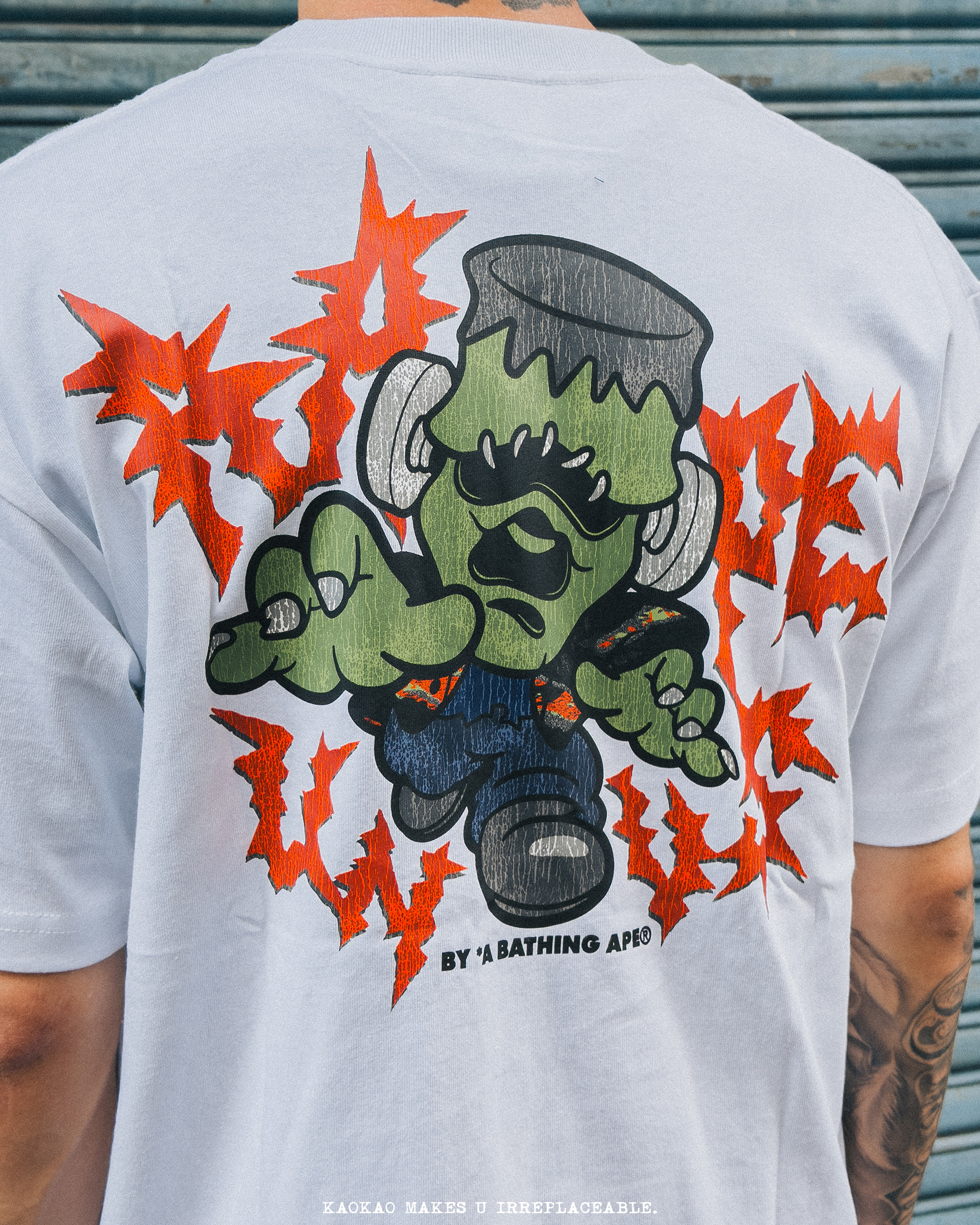AAPE 「科學怪人」短Tee AAPE9