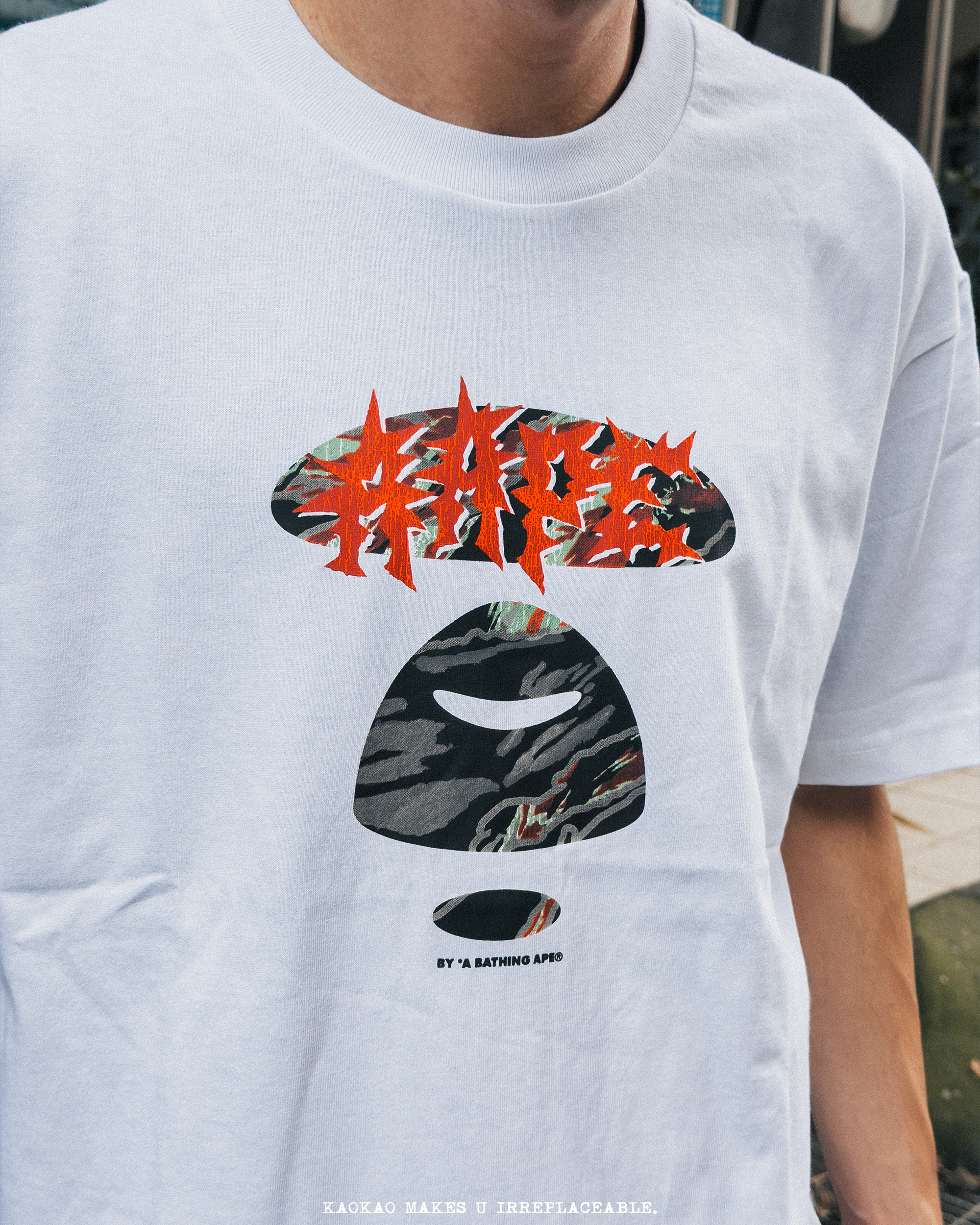 AAPE 「科學怪人」短Tee AAPE9
