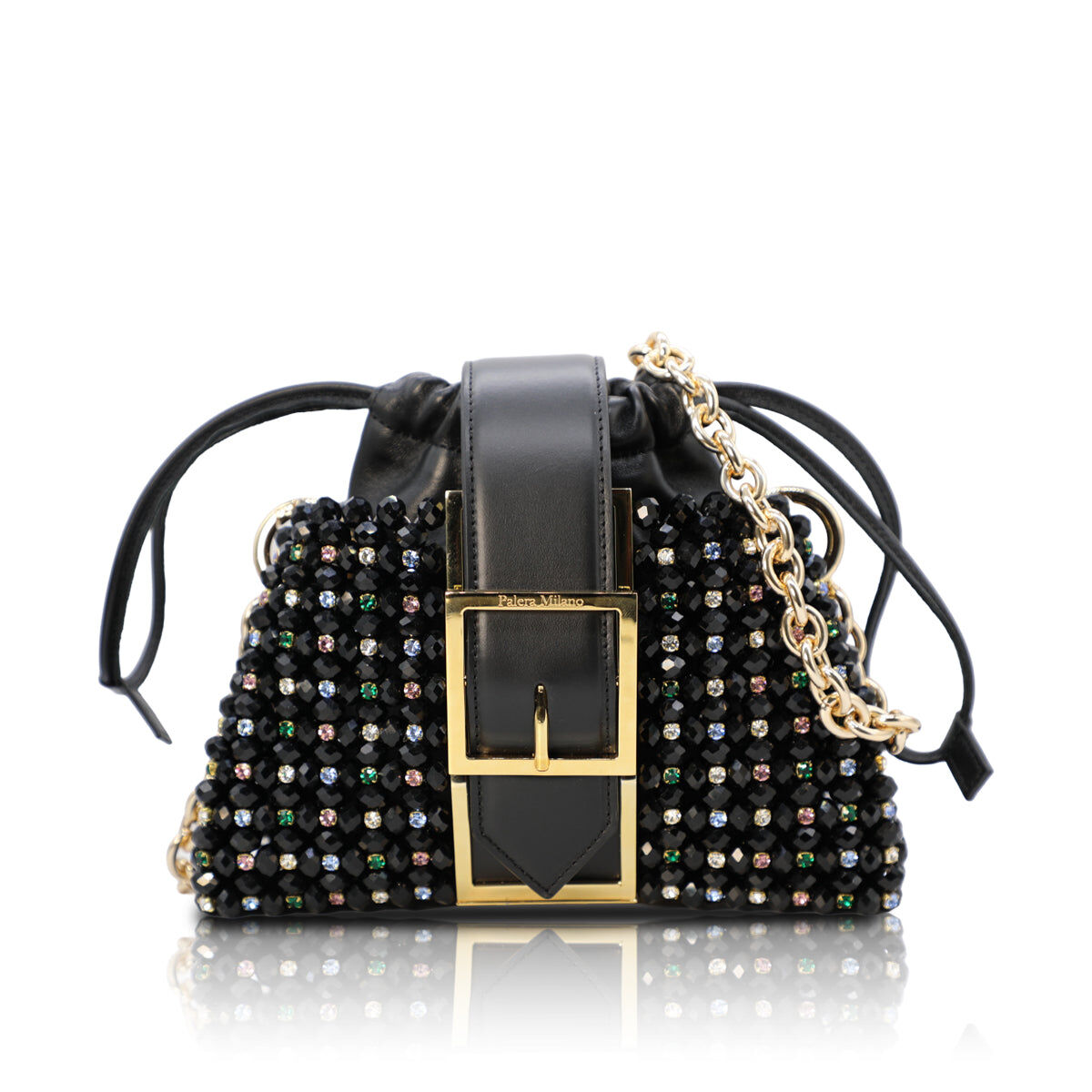 1PO0923-028 [PALERA MILANO] 鑽石 Roma Belt-U 腰帶 #BGNROB-CDBL18 (EU)