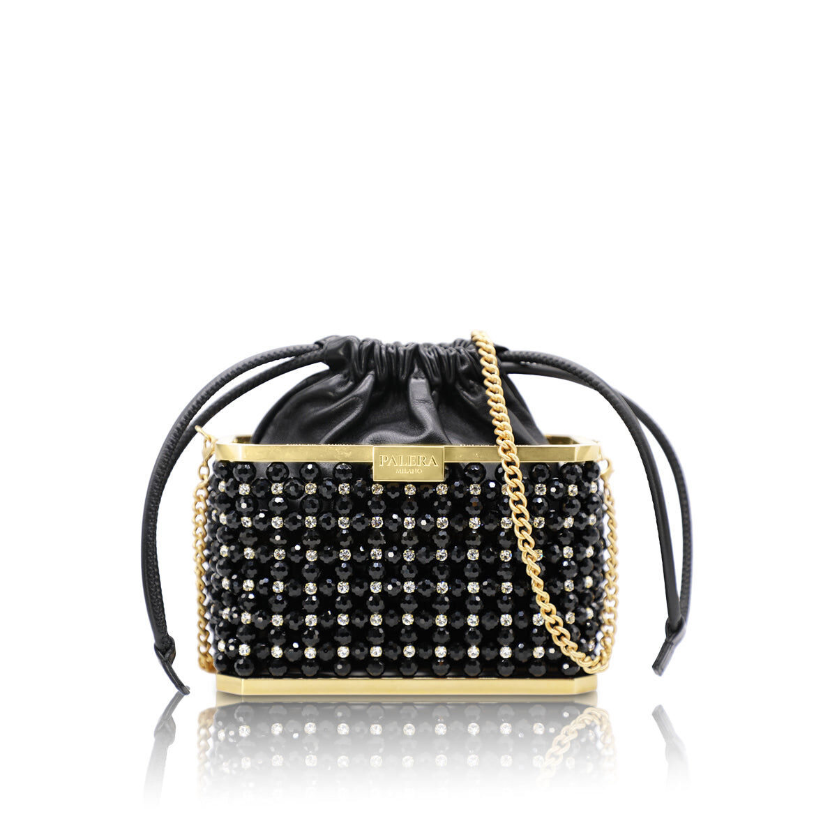 1PO0923-008 [PALERA MILANO] Amelia 手袋 #BGAMEL-C10DBN (EU)