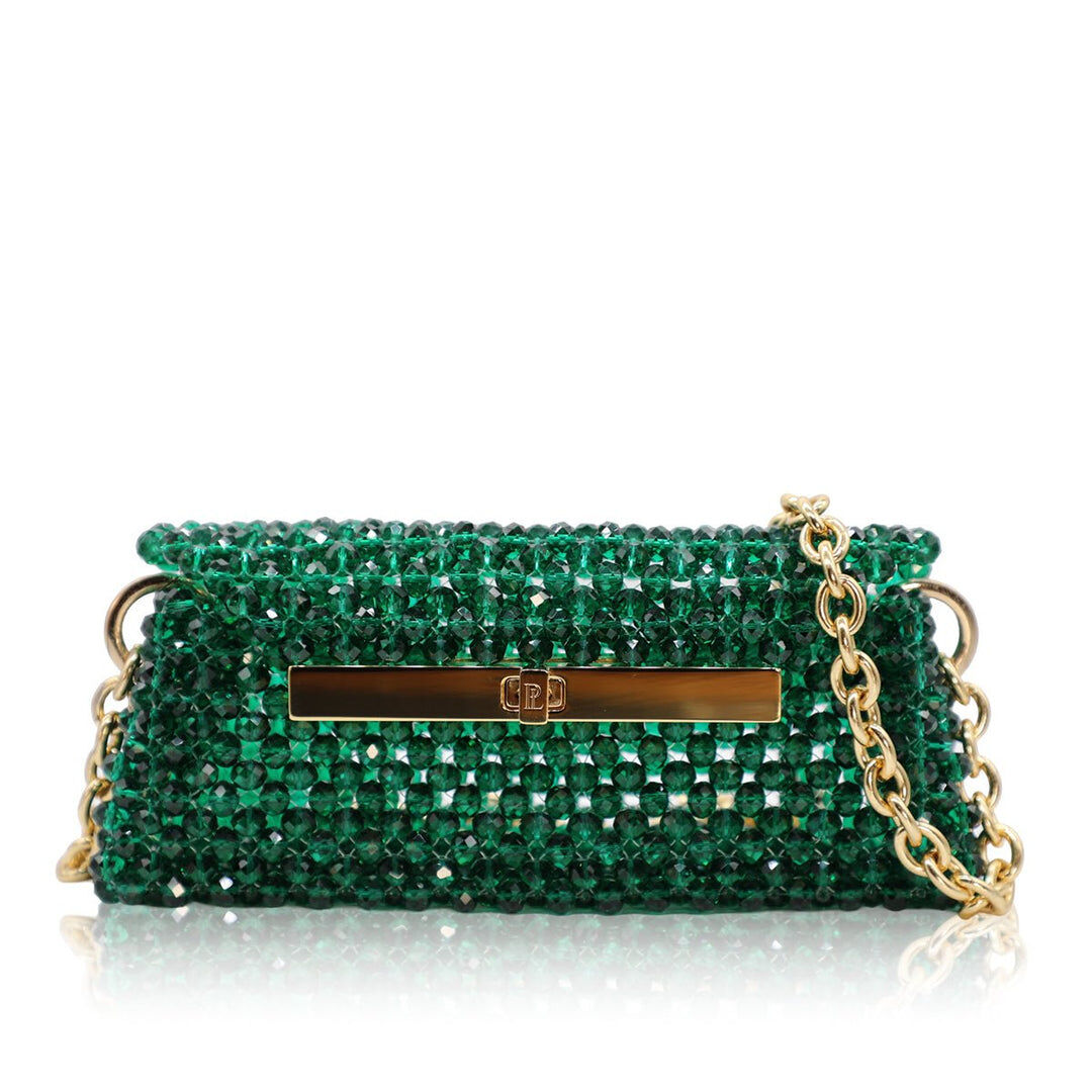 1PO0923-042 [PALERA MILANO] Santorini Lock 手袋 #BGSALO-CB10X8 (EU)