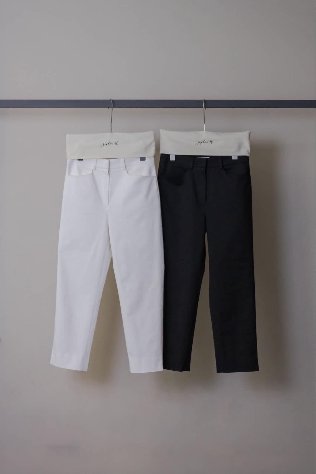 AB03 簡約俐落 Capri 煙管褲