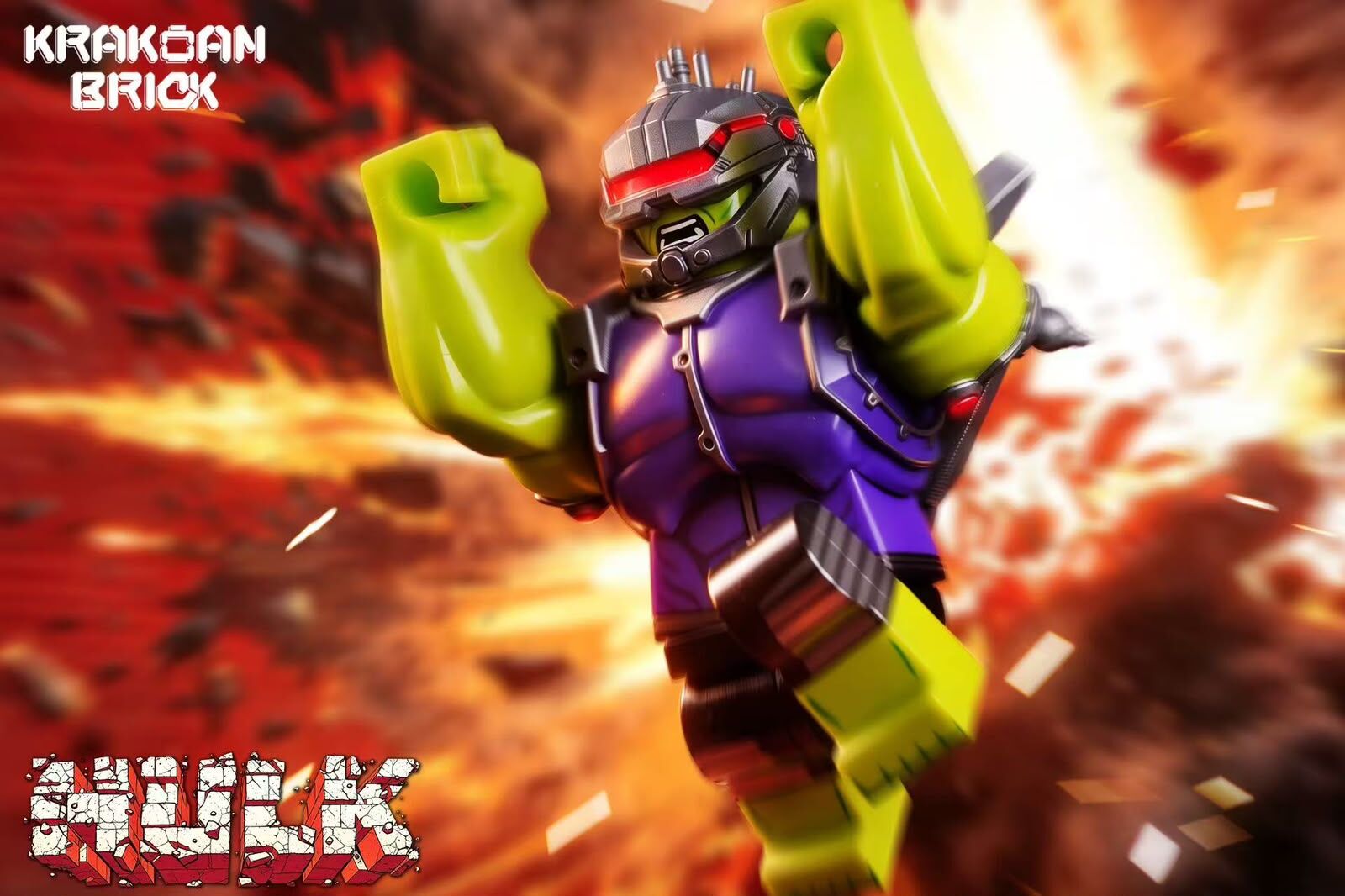 【預訂】【Krakoan Brick】漫威漫畫-星艦浩克