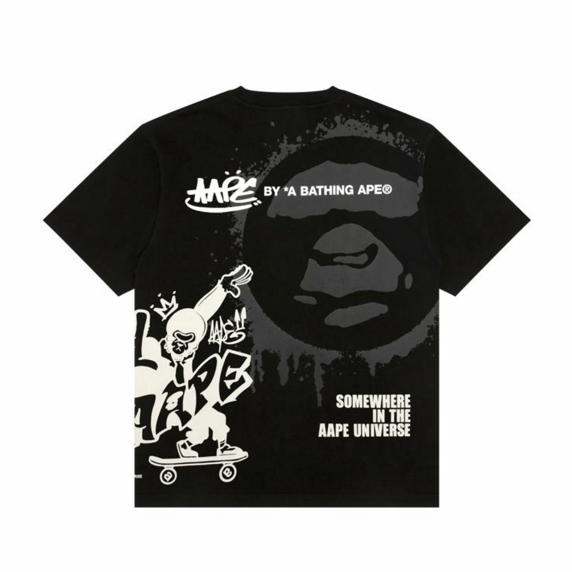AAPE 「滑板猿人」短Tee AAPE8