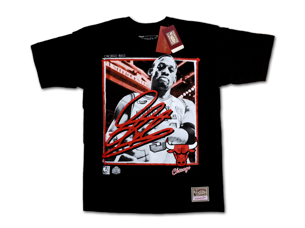 Mitchell & Ness 芝加哥公牛隊 Dennis Rodman Freeze Frame Classic T-Shirt