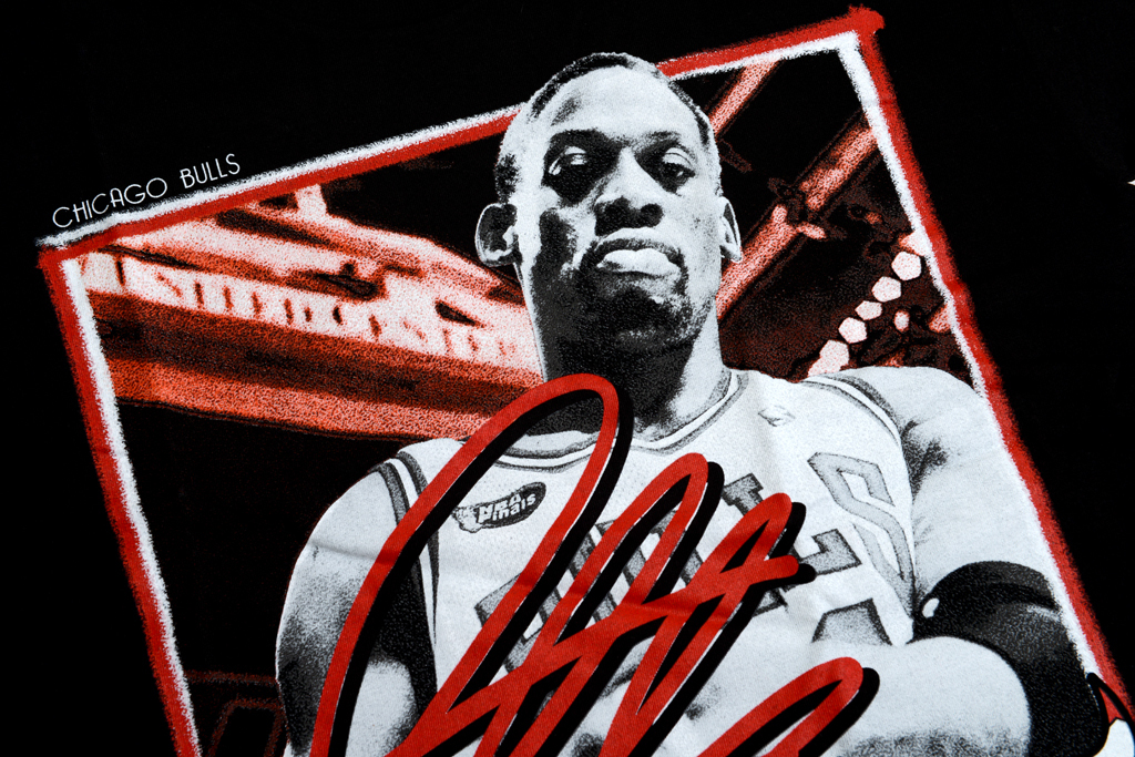 Mitchell & Ness 芝加哥公牛隊 Dennis Rodman Freeze Frame Classic T-Shirt