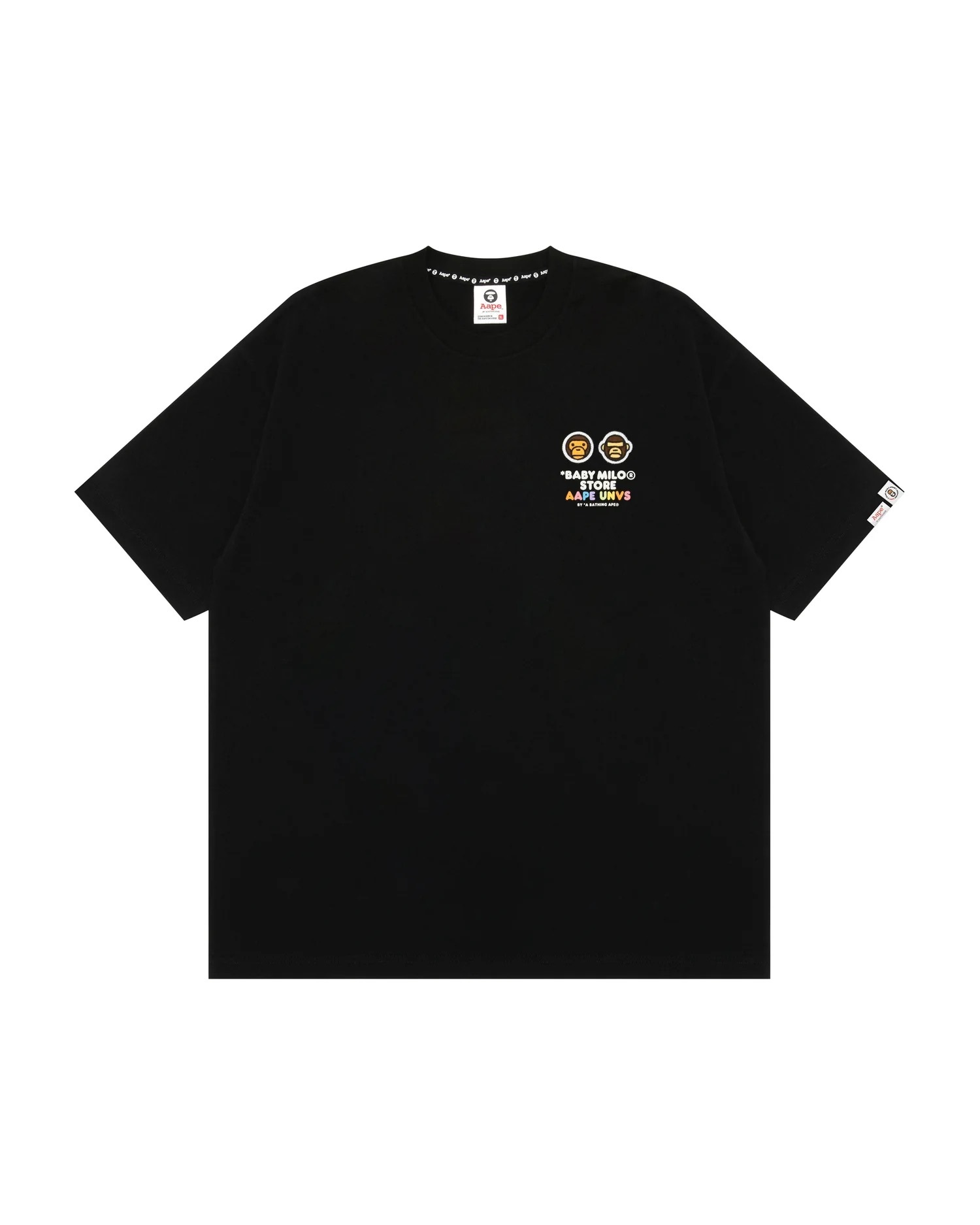 Aape × BABY MILO STORE 聯名款 「左胸小圖」 SS26 短Tee AAPE4 AAPE3