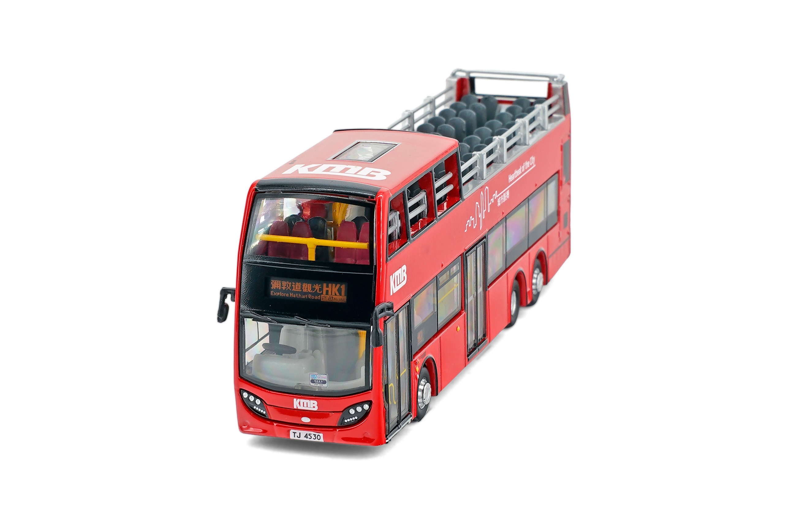 Tiny 城市 合金車仔 - 九巴ADL Enviro500 MMC 12M (HK1) (紅色)
