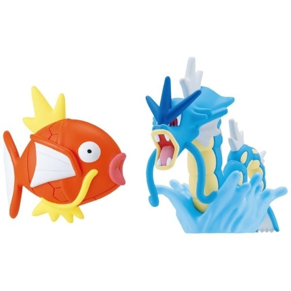 Takara Tomy Pokémon Moncolle 鯉魚王＆暴鯉龍