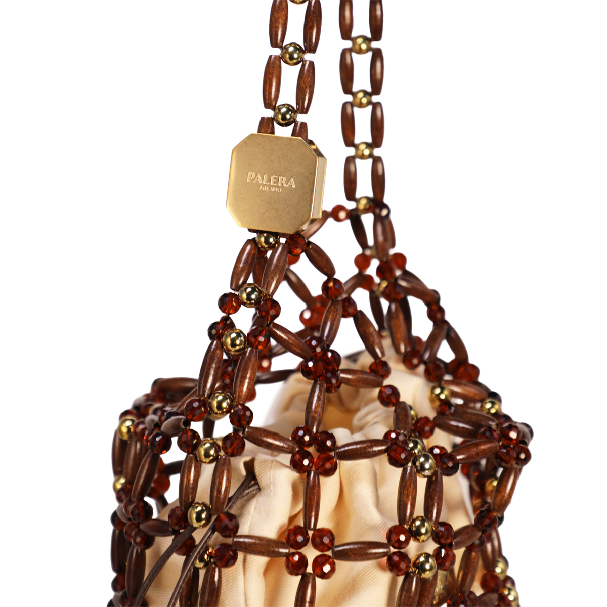 1PO0923-045 [PALERA MILANO] Wood Net Sphere 木質網袋 #BGWNSP-WCB18C (EU)