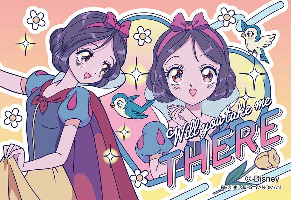 拼圖Copan MANGA / 白雪公主 (迷你尺寸) (卡片款) (絕版)