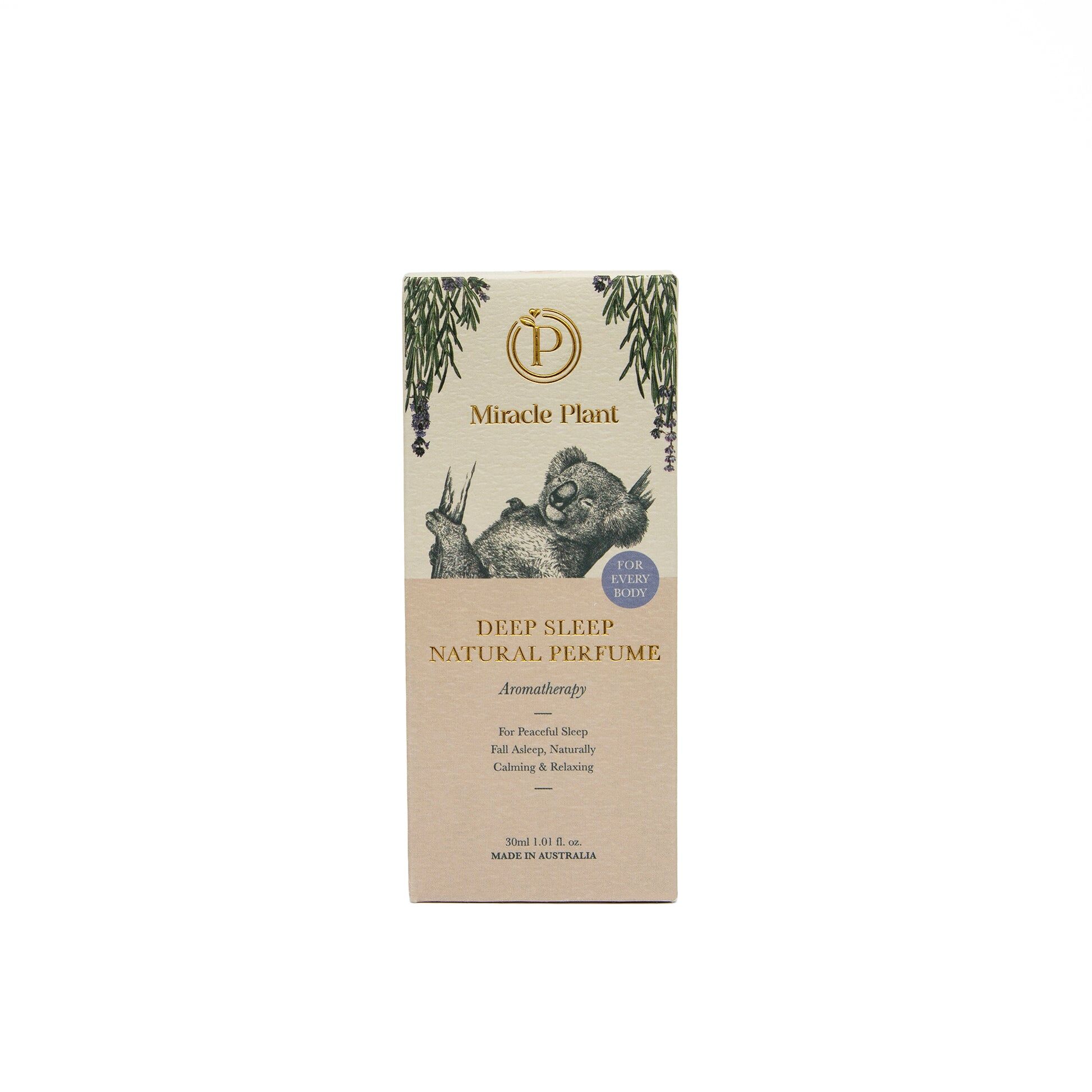 澳洲 Miracle Plant【正品】 For EVERY BODY 天然植物精油睡眠香氛噴霧  Deep Sleep Natural Perfume｜100%天然精油｜無酒精｜澳洲製造