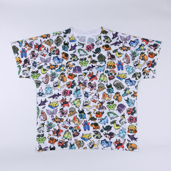 258038 Pbandai 預訂 2026/10月 角醒ハンター オメガホーン　フルパネルSD総柄Tシャツ