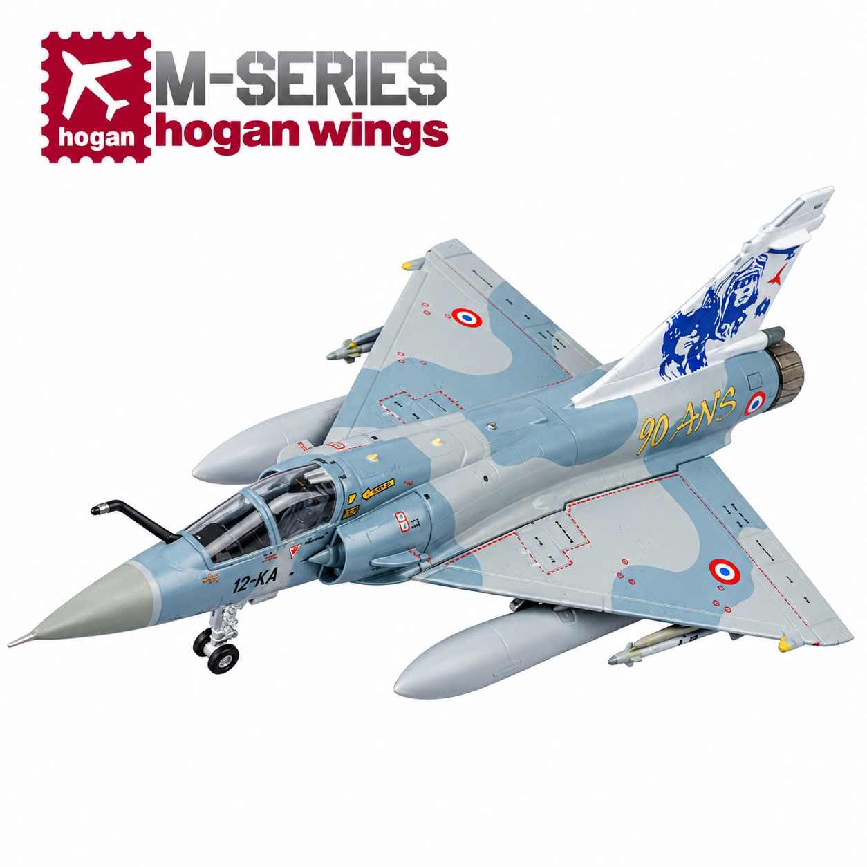 Hogan M-Series 1/200 法國空軍 幻象2000C 機號12-YA畢卡帝中隊90週年