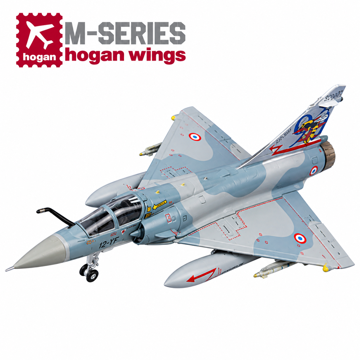 Hogan M-Series 1/200 法國空軍 Mirage 幻象 2000 (12-Yf 1/12 Cambres