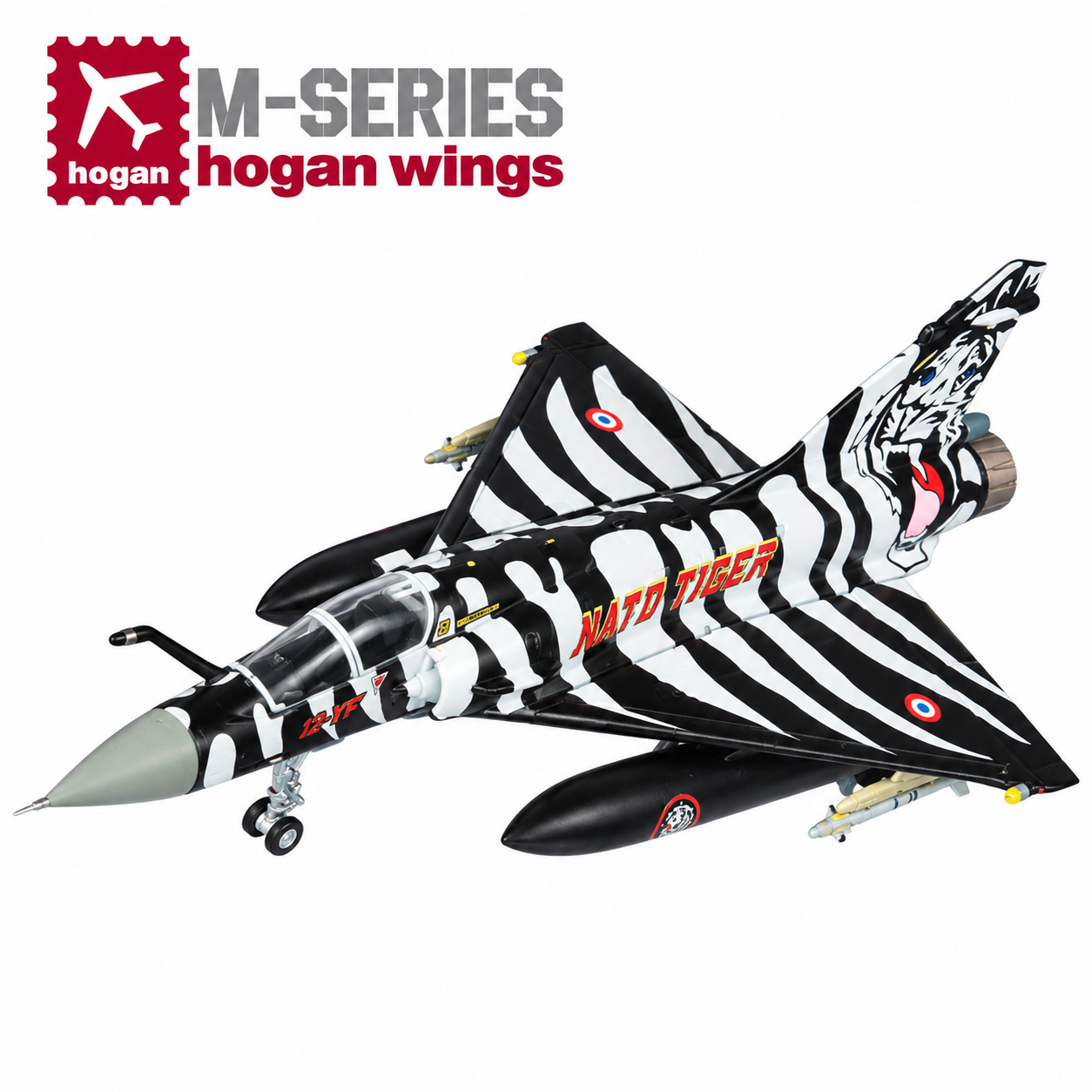 Hogan M-Series 1/200 幻象2000C 法國空軍 機號12-YM 06年老虎會