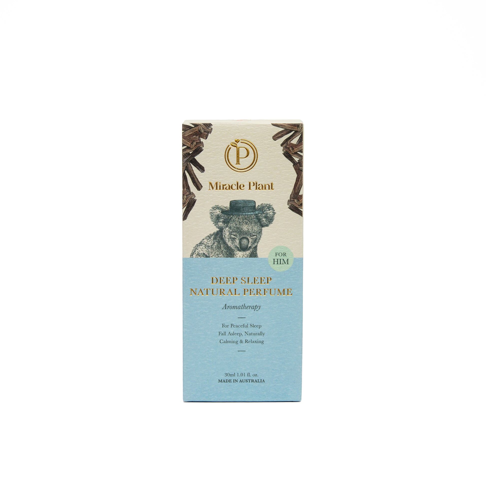 澳洲 Miracle Plant【正品】- For HIM  天然植物精油睡眠香氛噴霧 Deep Sleep Natural Perfume ｜無酒精｜澳洲製造