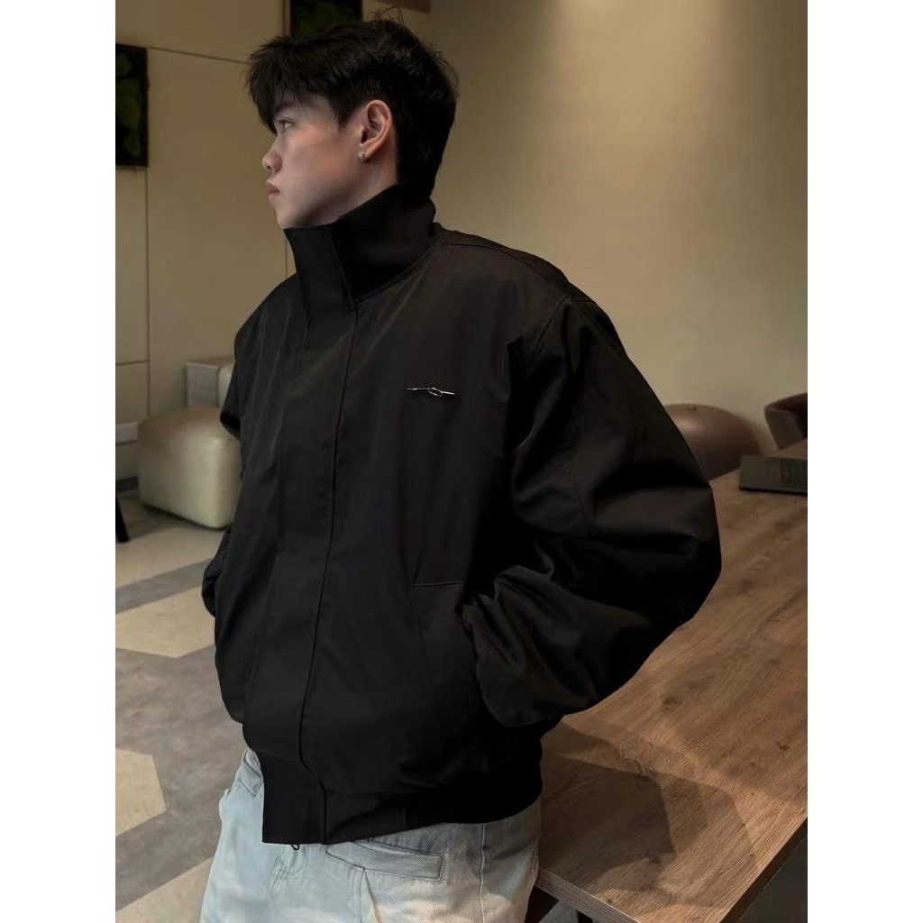 （現貨）越南品牌 FABRICLISM FBLS BOMBER 左胸logo 立領 外套 FBLS14