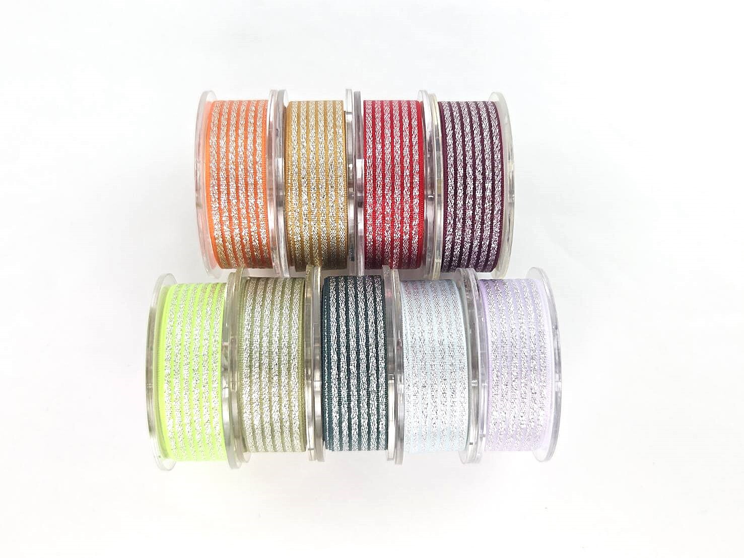 Horizontal line with silver metallic /15mm