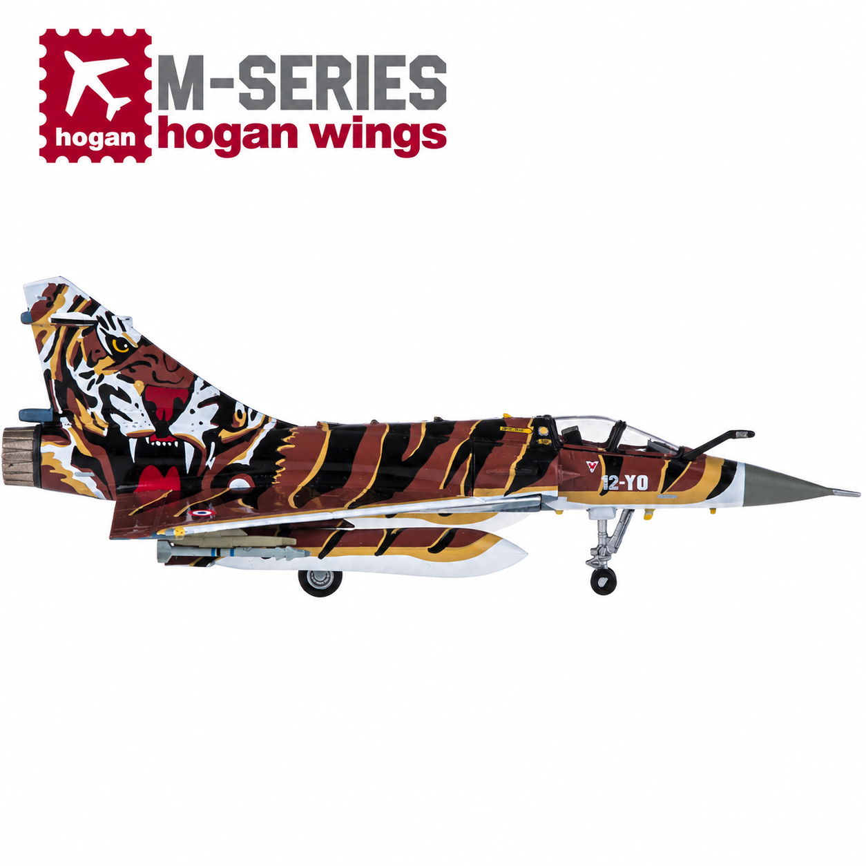 Hogan M-Series 1/200 法國空軍 幻象2000C 機號12-YO 05年老虎會