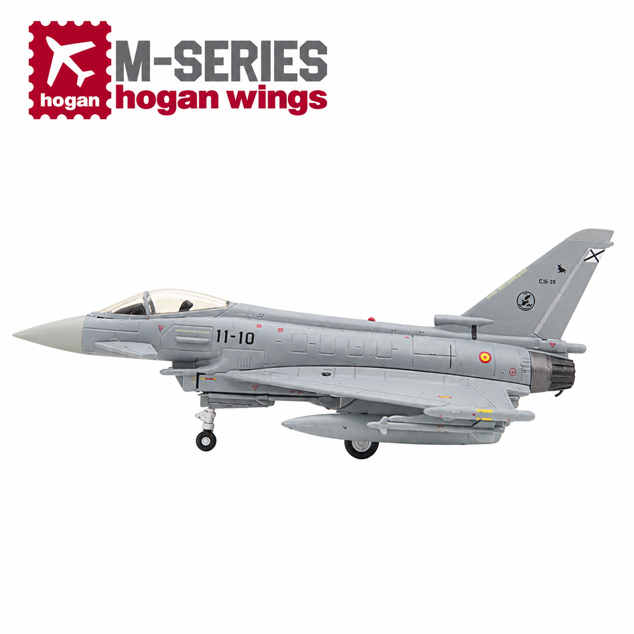 Hogan M-Series 1/200 西班牙空軍 EF2000 C-16颱風  機號11-10