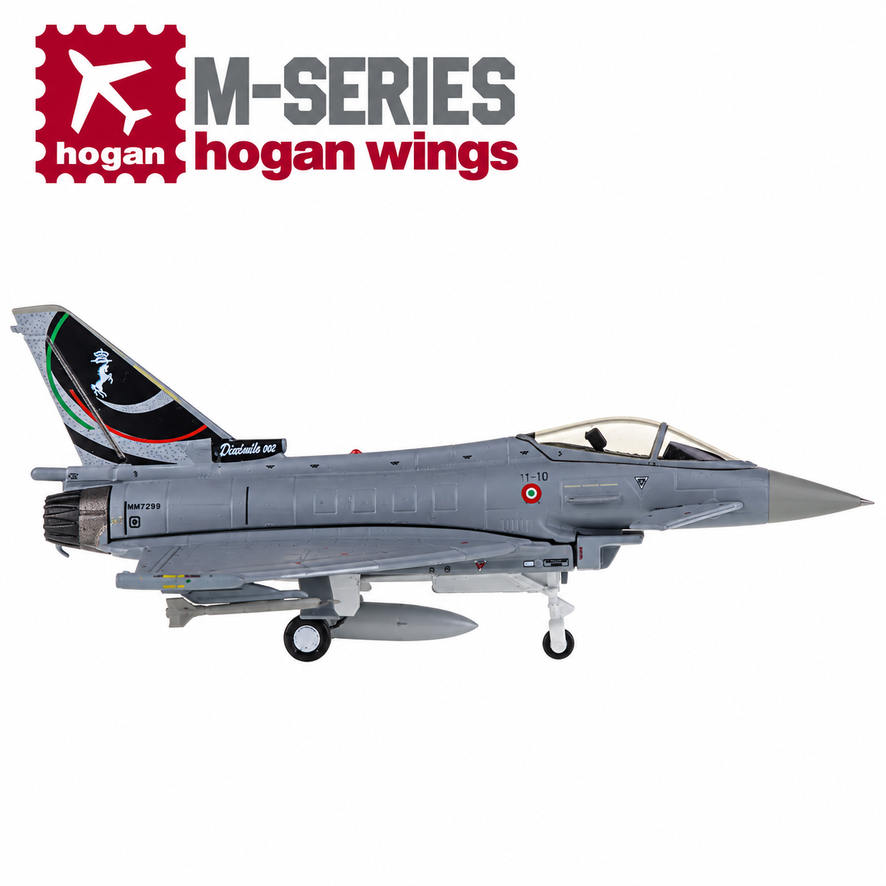 Hogan M-Series 1/200 義大利空軍 EF2000 F2颱風 第4聯隊第9中隊格羅瑟多空軍基地