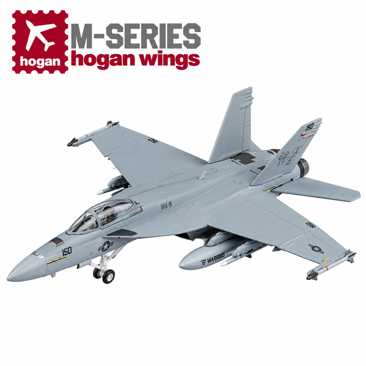 Hogan M-Series 1/200 美國海軍 F/A-18E  第9測評 XE 150 低視 2007