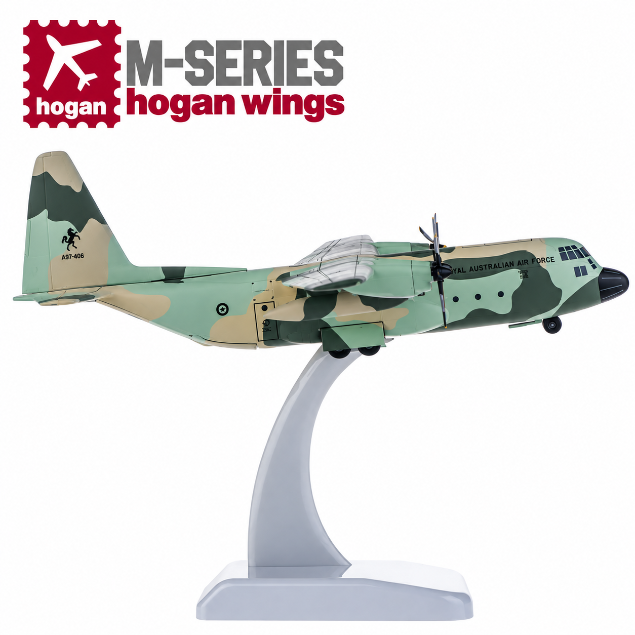 Hogan M-Series 1/200 澳洲空軍 C-130H 機號A97-006