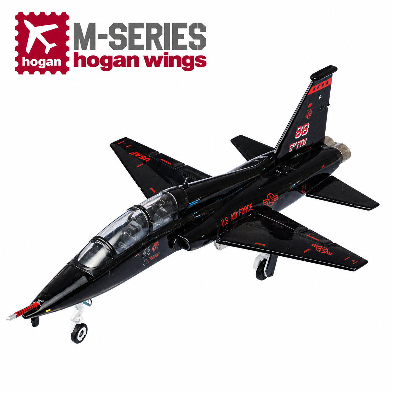 Hogan M-Series 1/200 美國空軍 T-38A 第9偵察聯隊 機號BB 9th RW