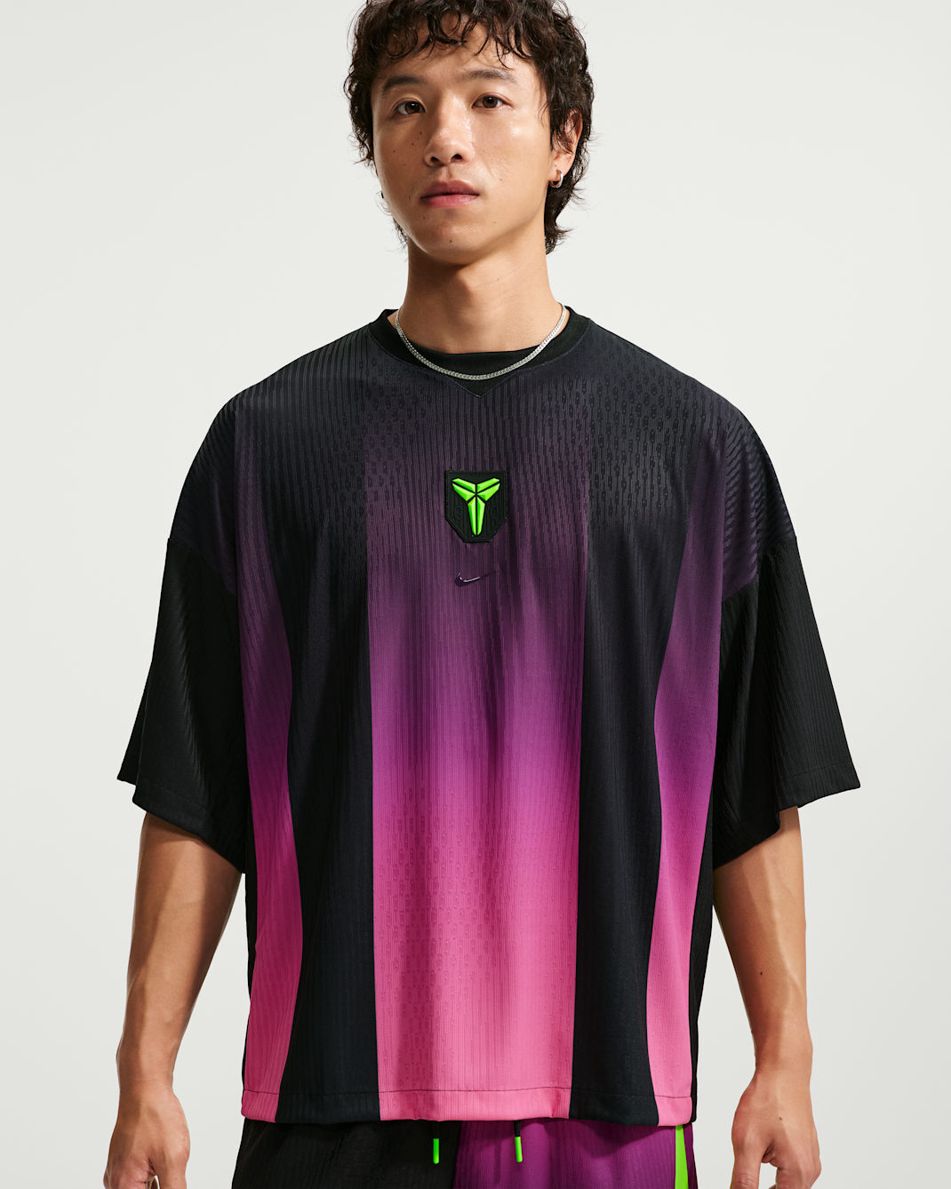 （特價代購，不退換）男款 NIKE KOBE 8 MAMBACURIAL DRI-FIT TEE 黑曼巴 黑紫色 刺客 透氣 短T 球衣【IM9547-010】