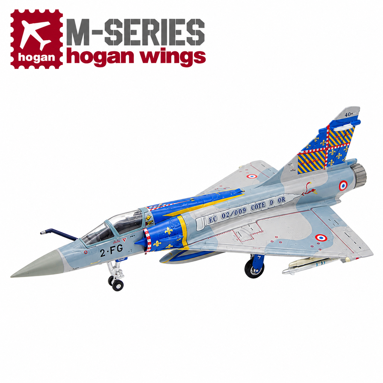 Hogan M-Series 1/200 幻象2000-5 法國空軍 機號2-FD 黃金海岸20週年