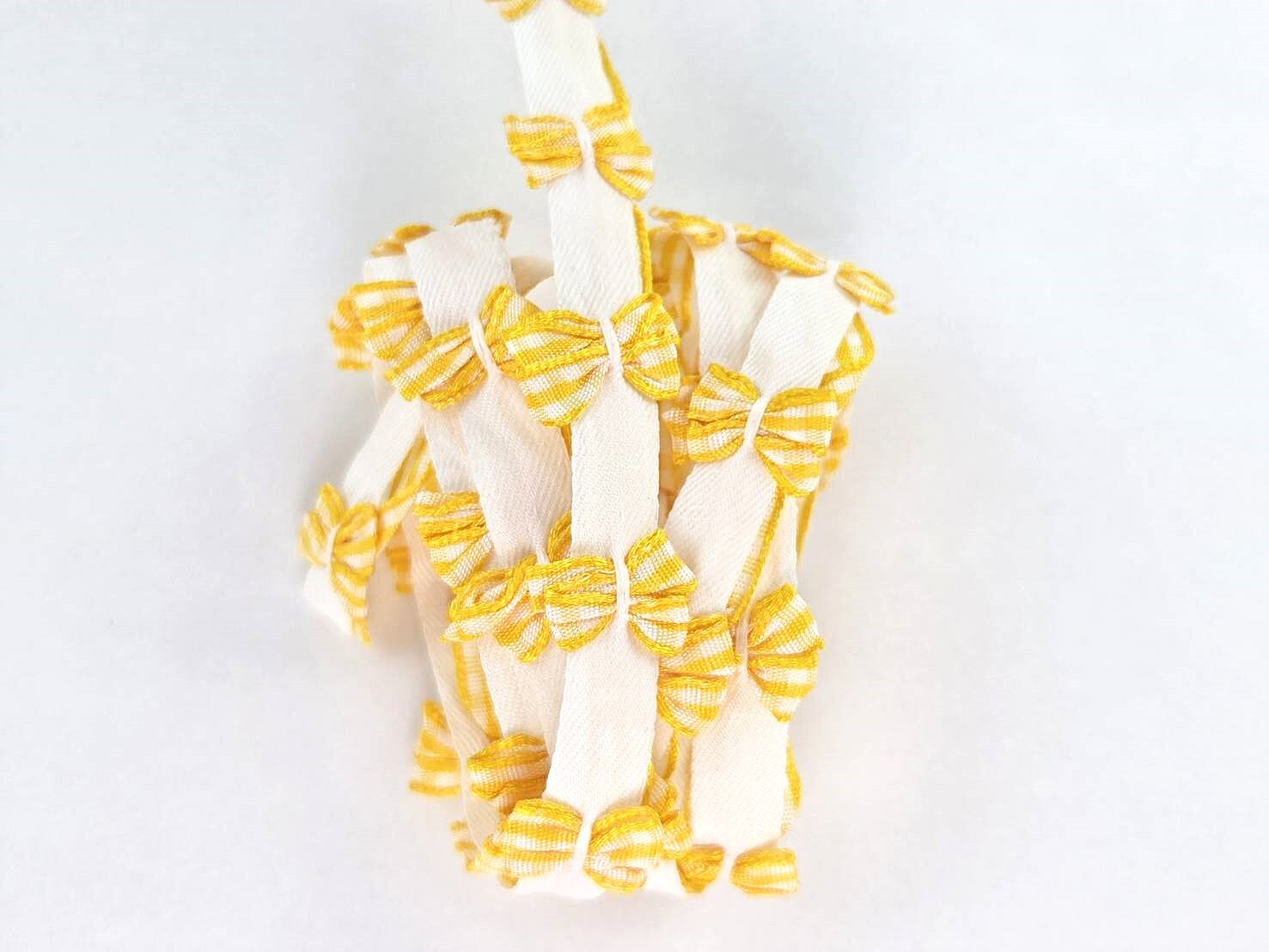 Three-dimensional plain bows knitting ribbon/10mm