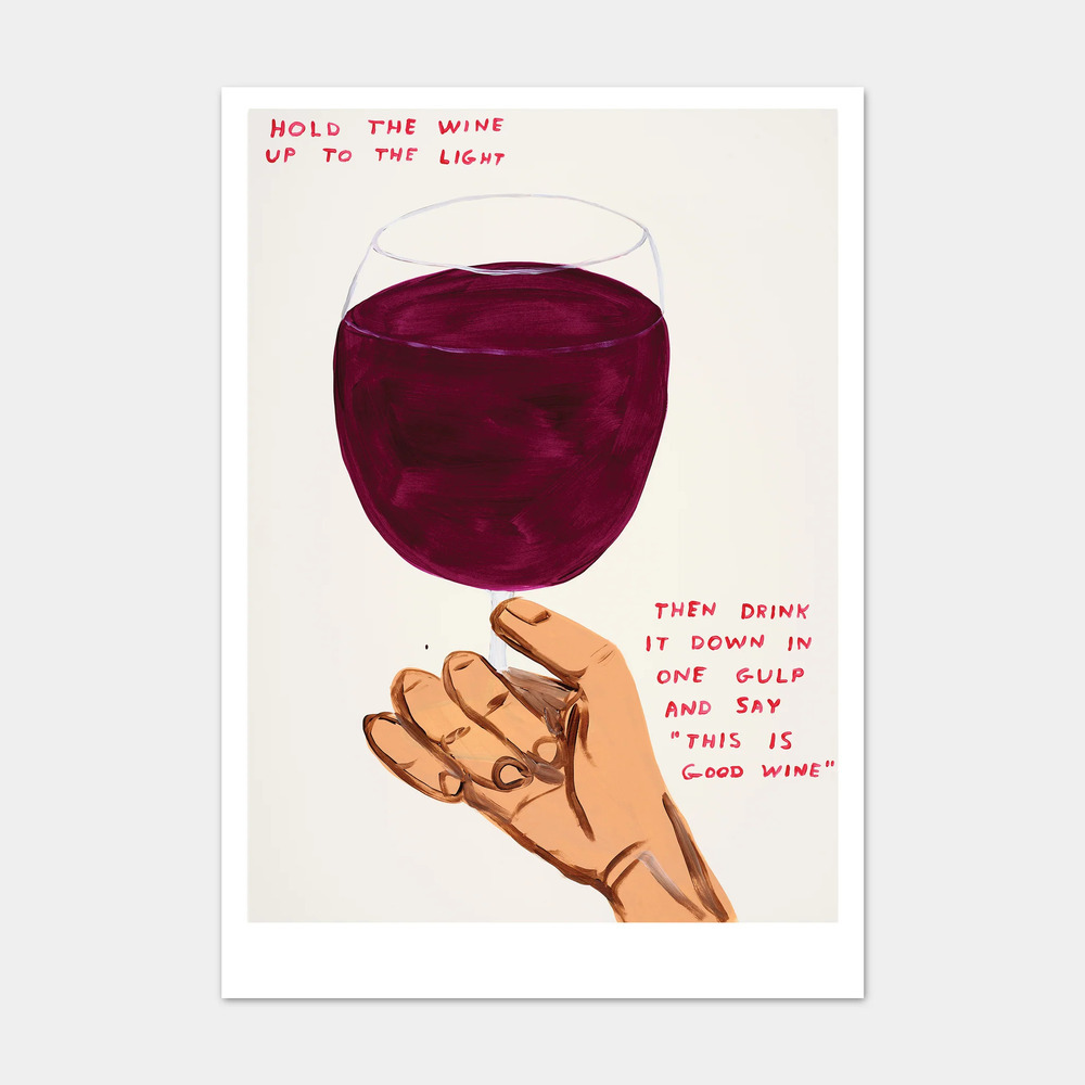 (預購12/30)Hold The Wine Up To The Light 藝術明信片