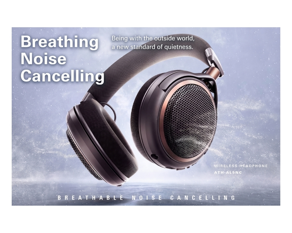 The ATH-AL5NC proposes a brand-new listening style that could be called a 'third option'