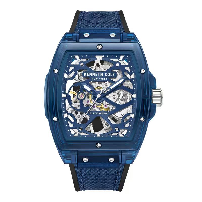 【預購】Kenneth Cole New York N092451 男士機械腕錶 (鏤空錶盤)
