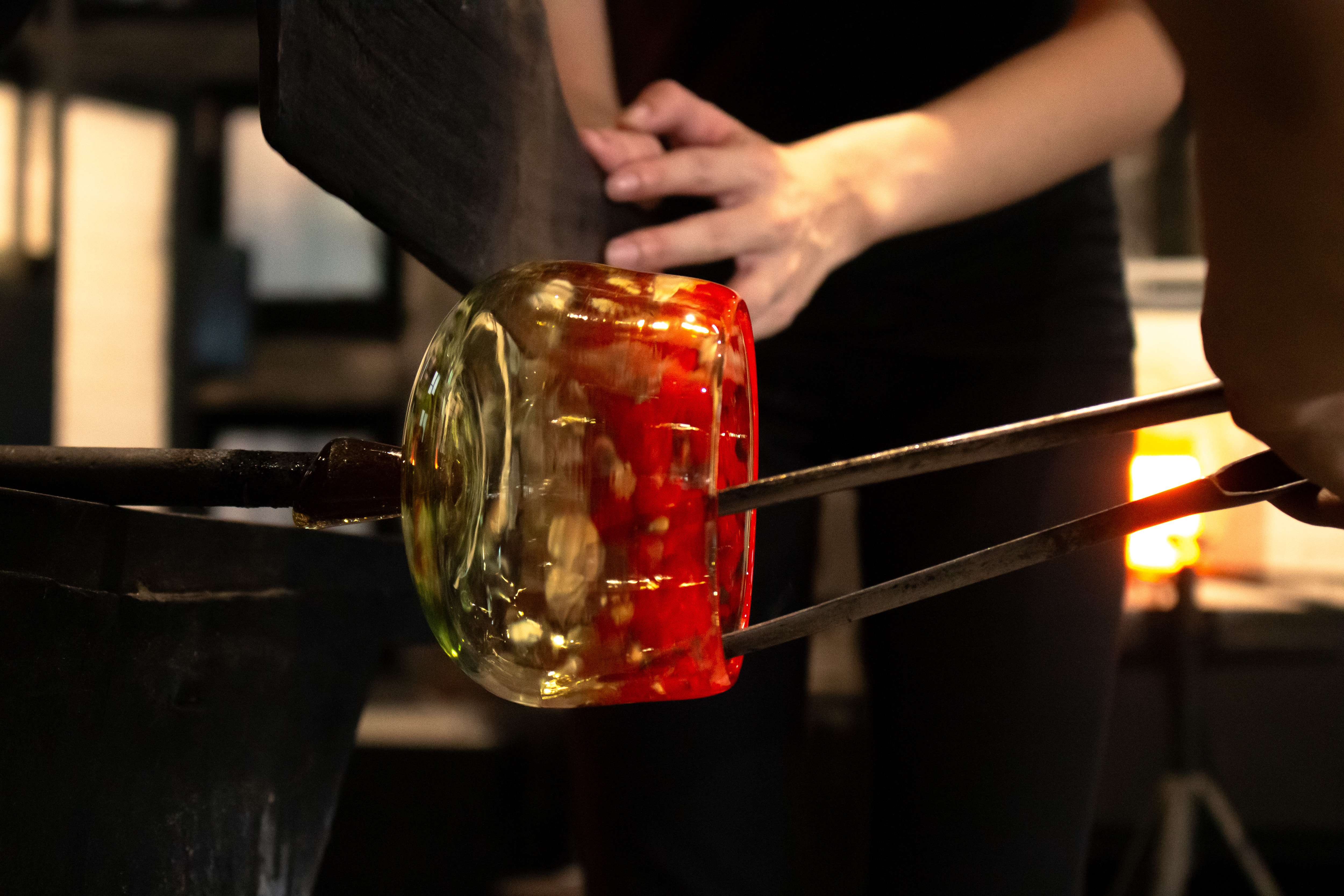 片光系列-玻璃抹茶片口碗-製作過程
