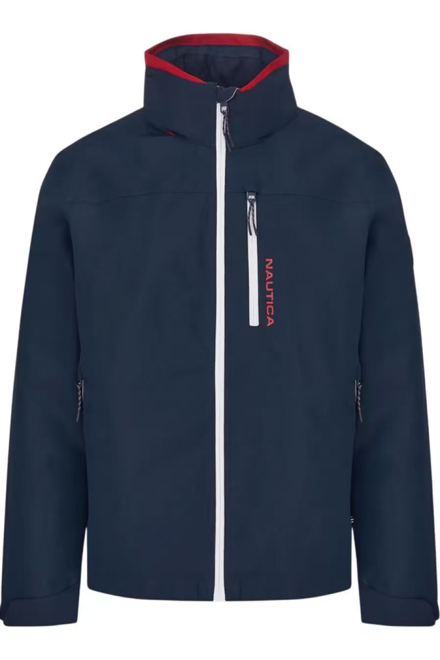 【預購】NAUTICA N092410 立領拉鏈外套 (深藍色)