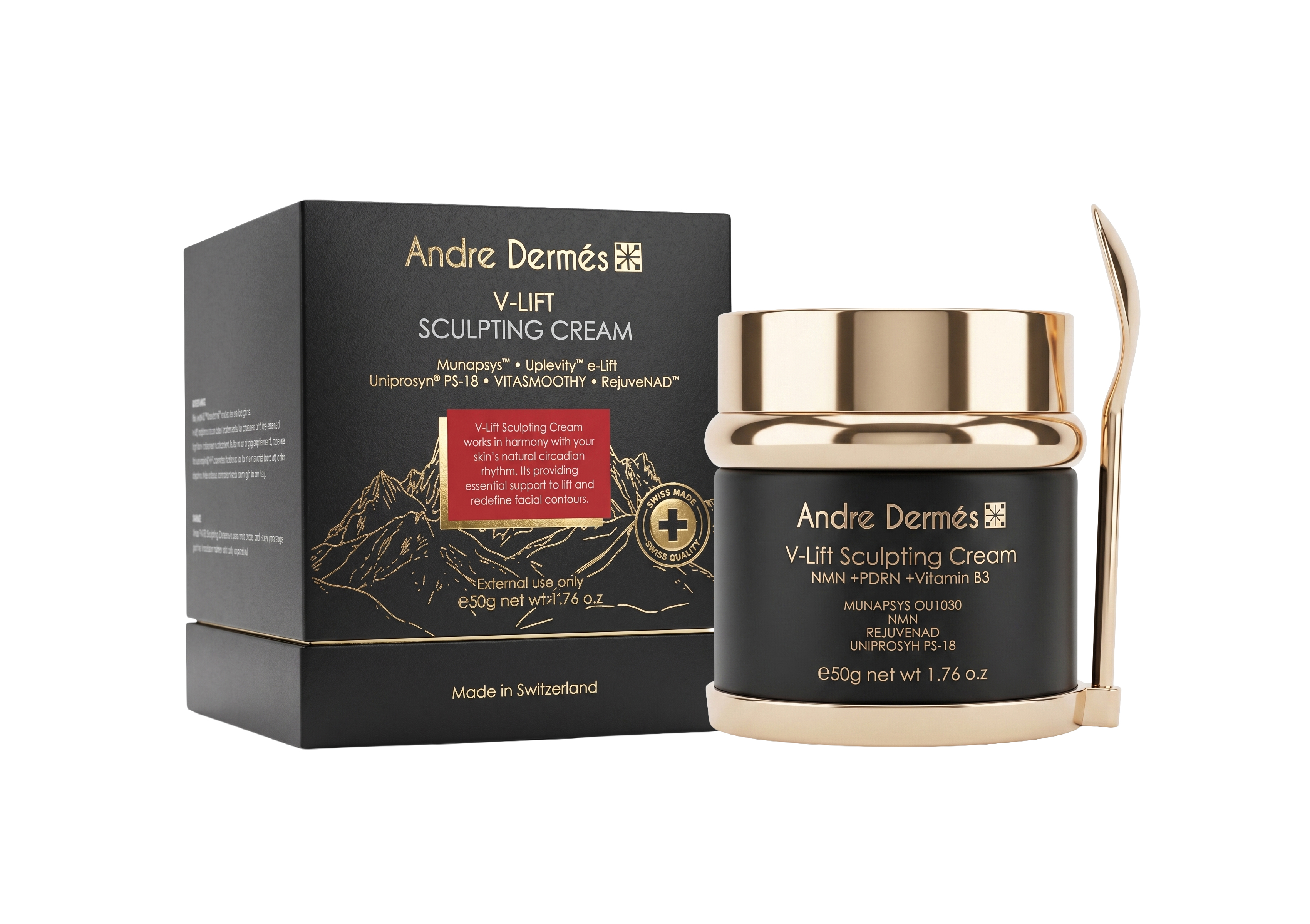 Andre Dermes 逆齡緊顏V臉緊緻面霜50g  V-Lift Sculpting Cream