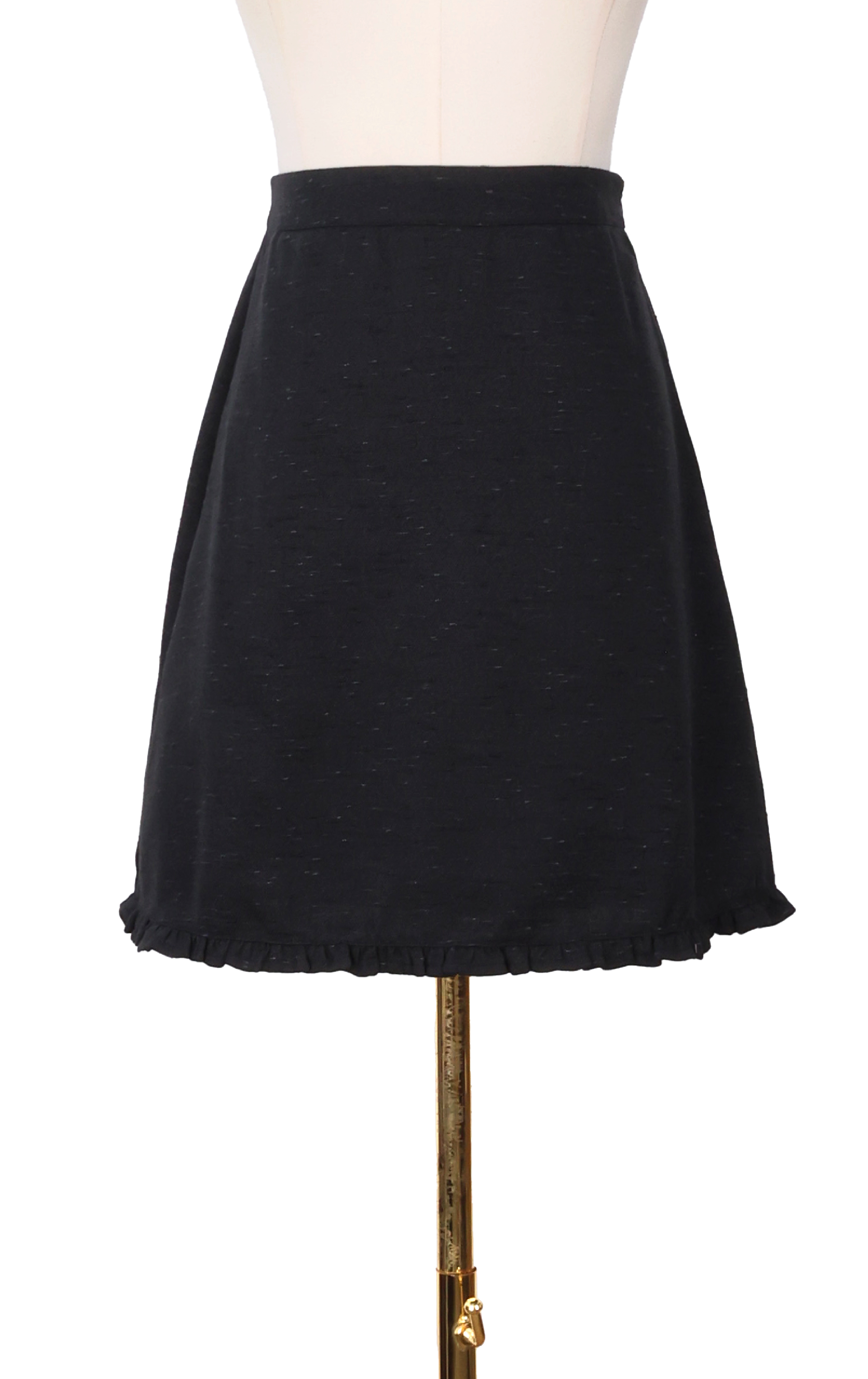 Structured A-Line Mini Skirt SK0839
