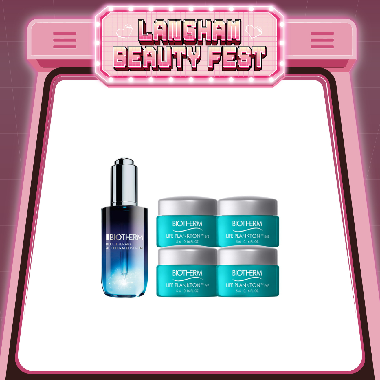 BIOTHERM 藍鑽緊緻速效修復精華套裝