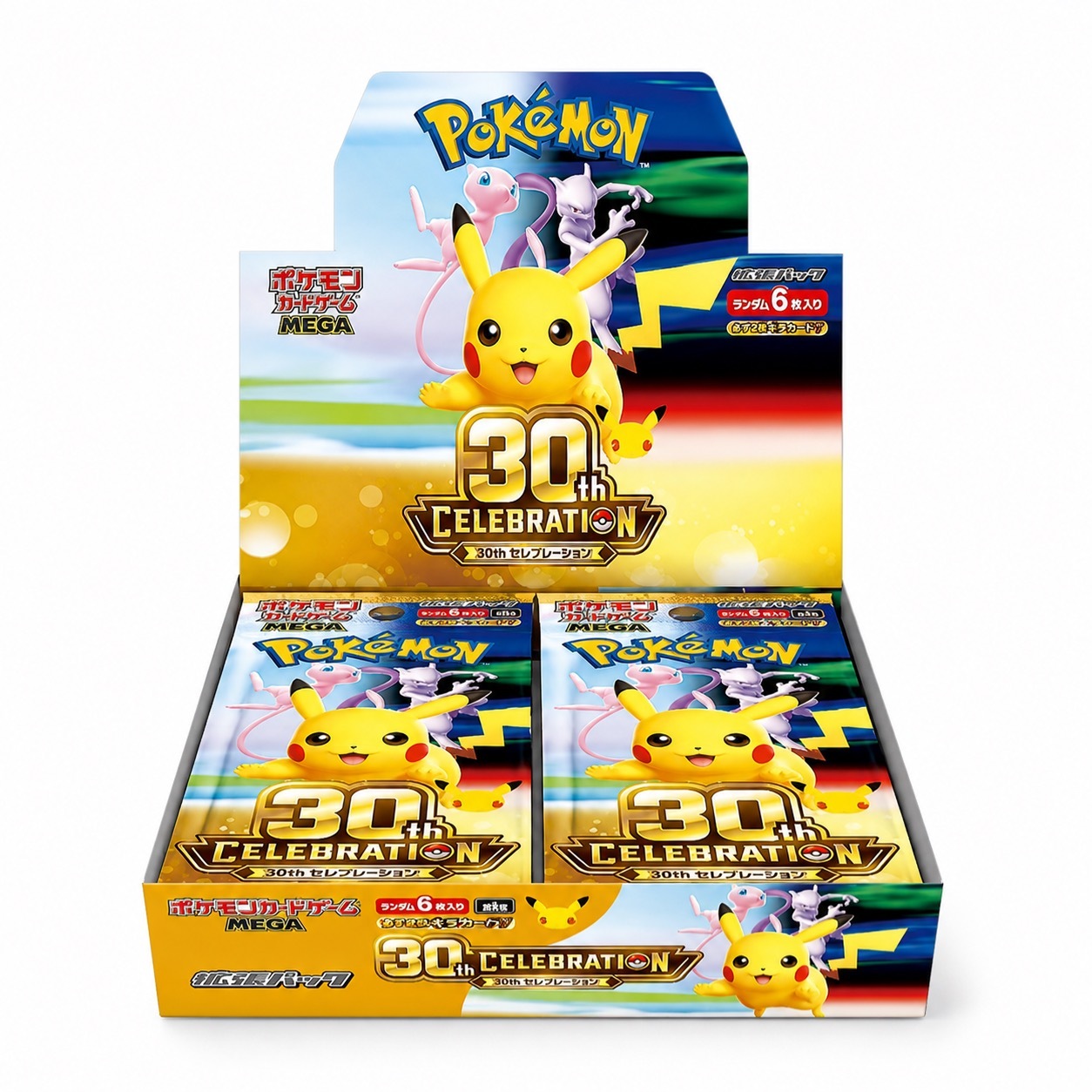 Pokémon Japanese 30th Anniversary Booster Box M6A+ **
