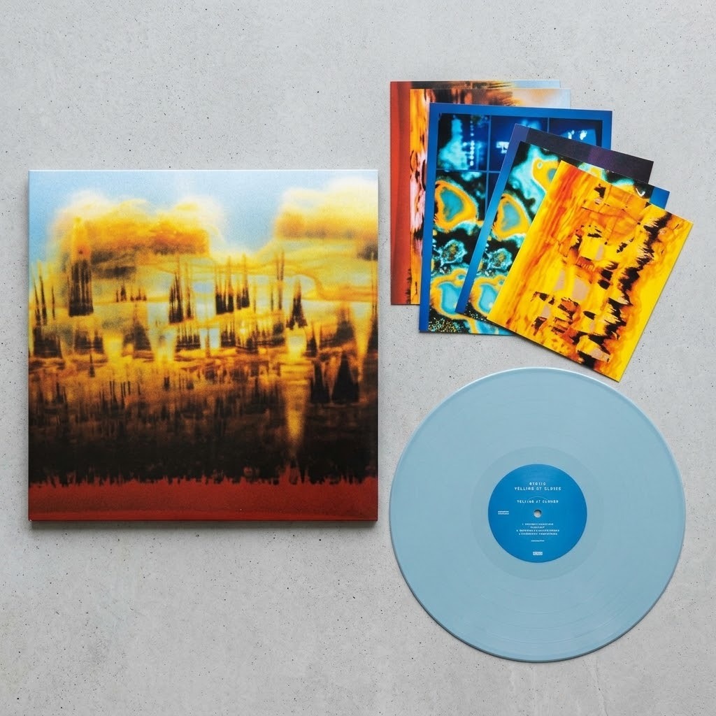 Bonobo - Distance In Static LP (BLUE)