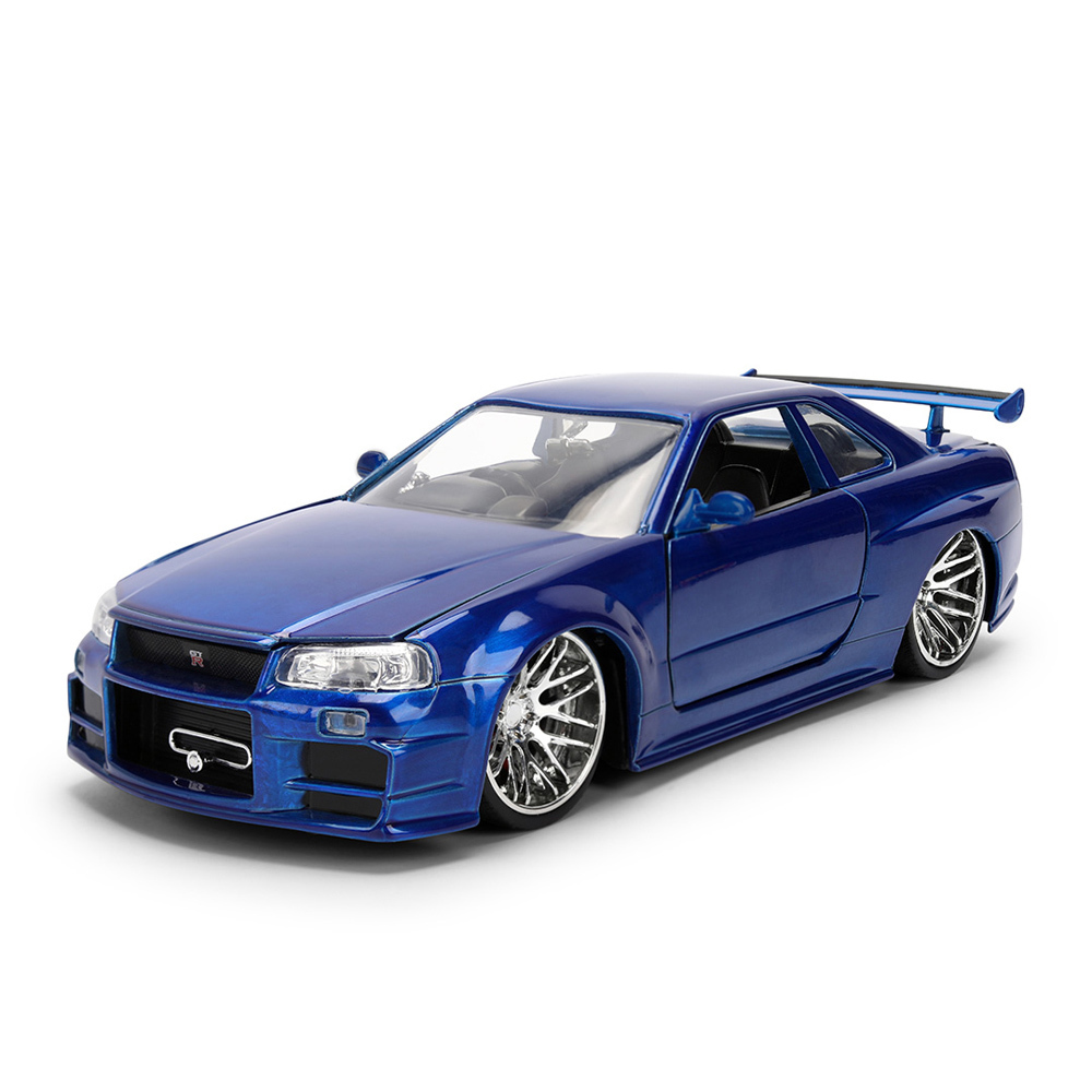 玩命關頭 1:24 合金車25周年紀念版- 1999 Nissan Skyline GT-R