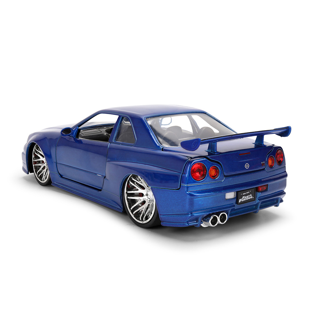 玩命關頭 1:24 合金車25周年紀念版- 1999 Nissan Skyline GT-R