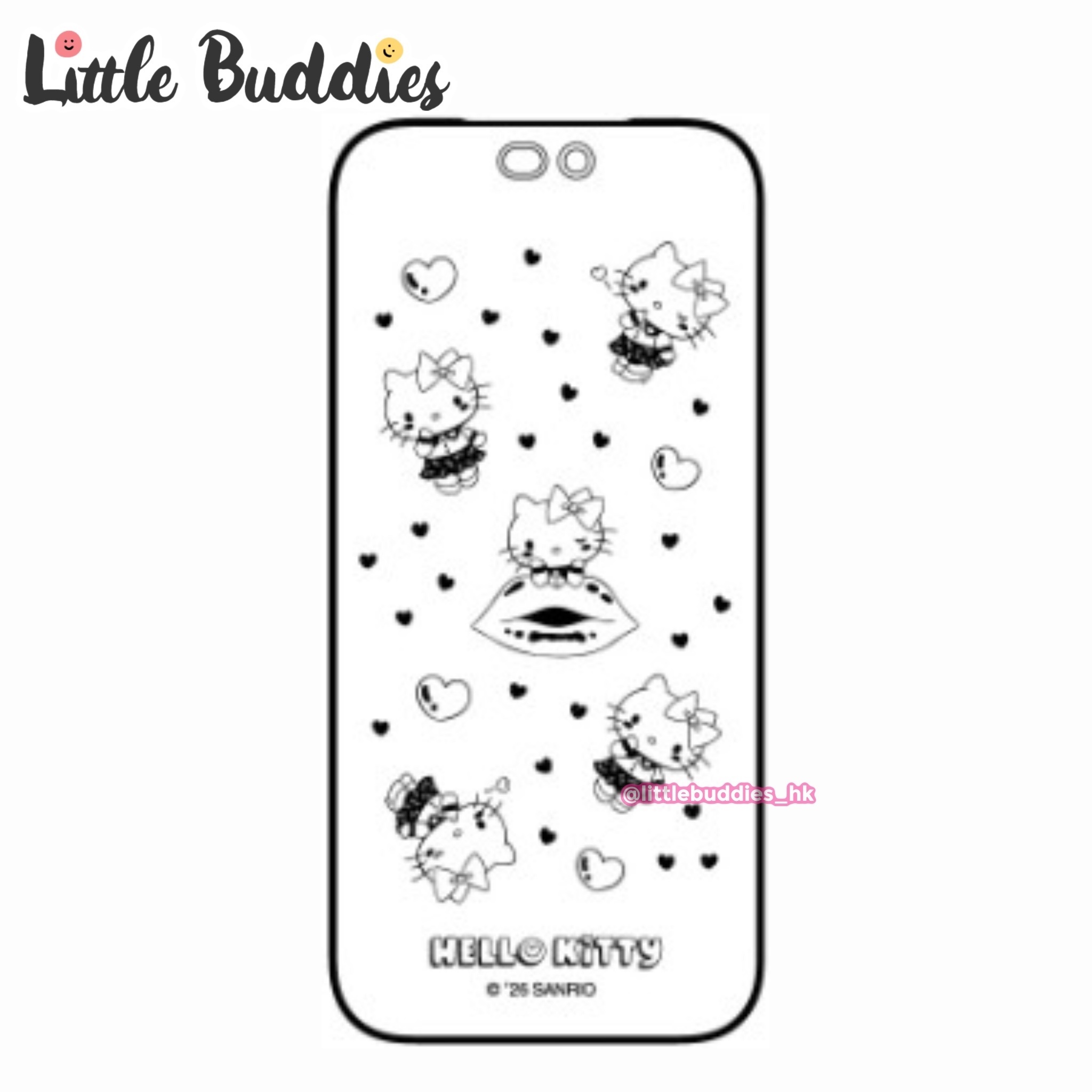Sanrio 9H 防偷窺息影貼 iPhone18 系列適用