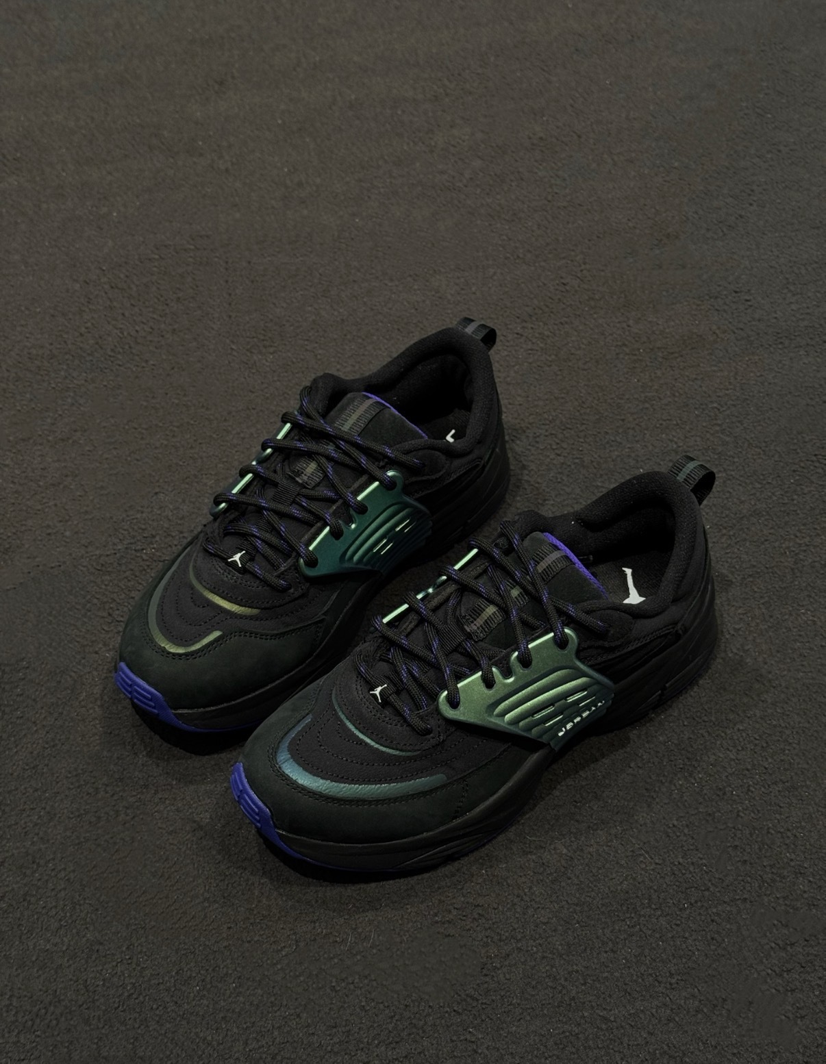 男鞋 NIKE JORDAN TRUNNER O/S 黑綠紫 復古 回彈 支撐 運動鞋【IQ5486-001】