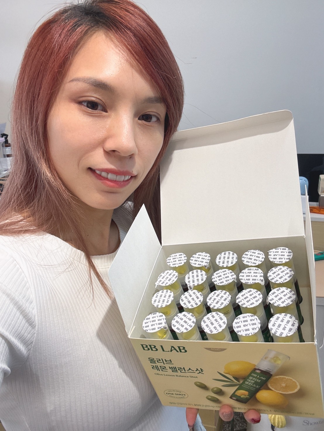 韓國  BB LAB有機橄欖檸檬雙效SHOT飲(20罐/盒)